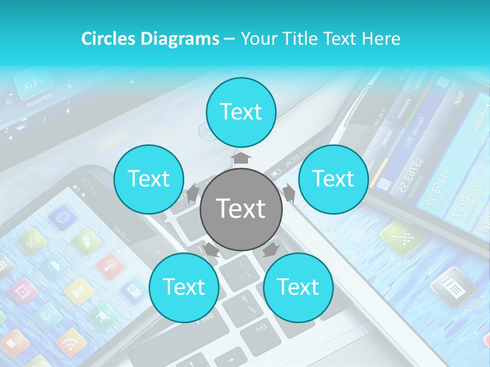 Touchscreen Mobility Www PowerPoint Template