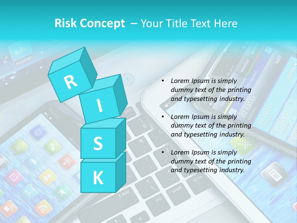 Touchscreen Mobility Www PowerPoint Template