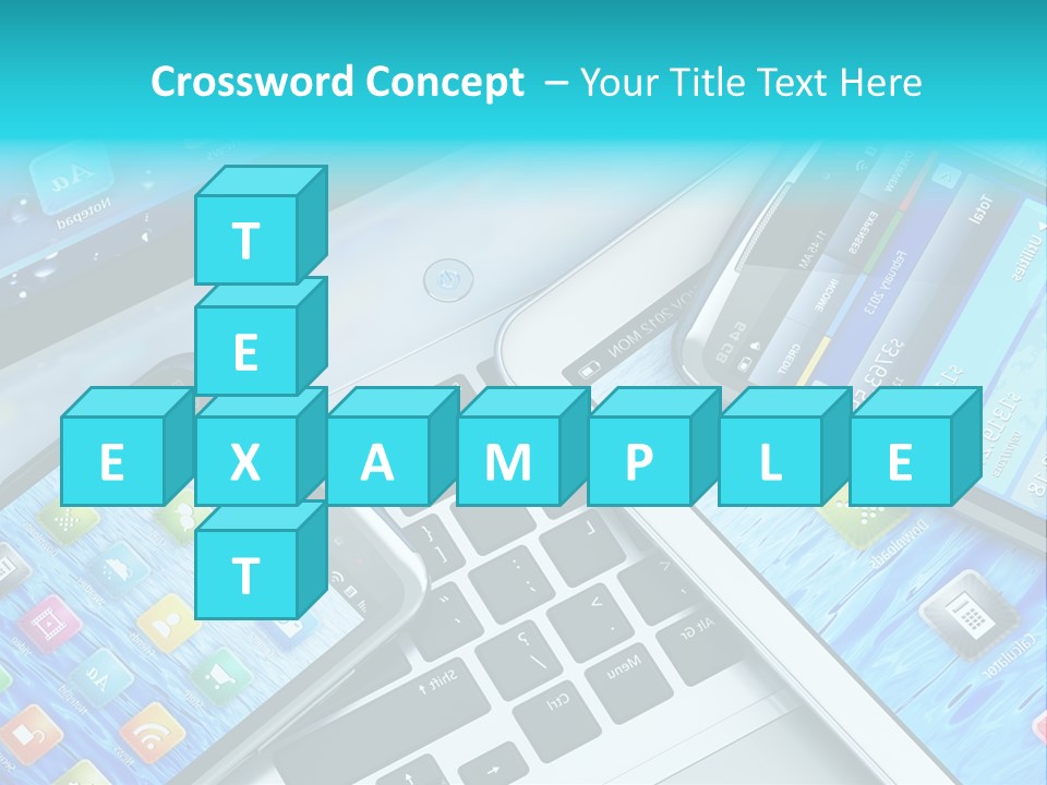 Touchscreen Mobility Www PowerPoint Template