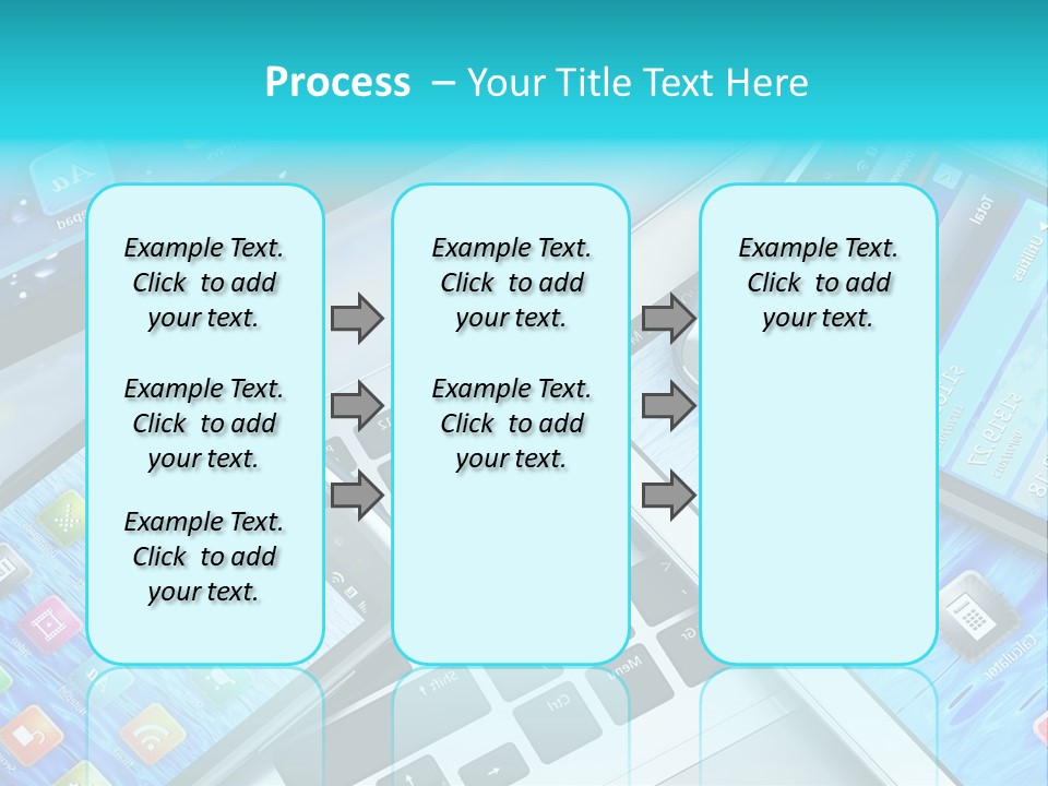 Touchscreen Mobility Www PowerPoint Template