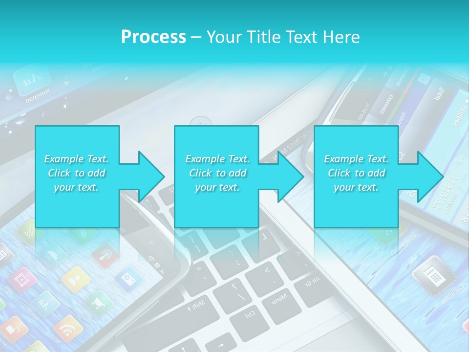 Touchscreen Mobility Www PowerPoint Template