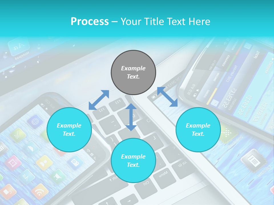 Touchscreen Mobility Www PowerPoint Template