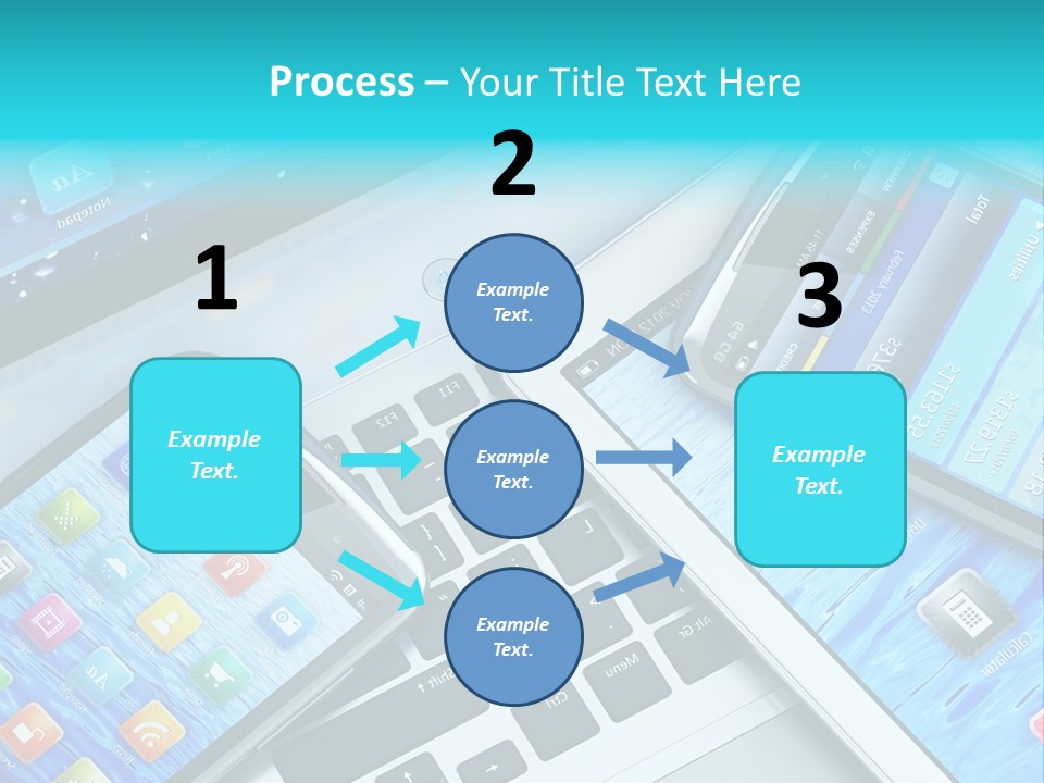 Touchscreen Mobility Www PowerPoint Template