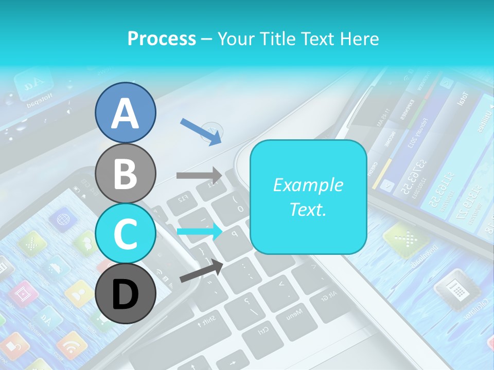 Touchscreen Mobility Www PowerPoint Template
