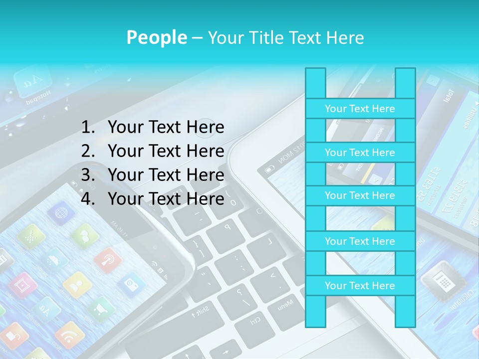 Touchscreen Mobility Www PowerPoint Template