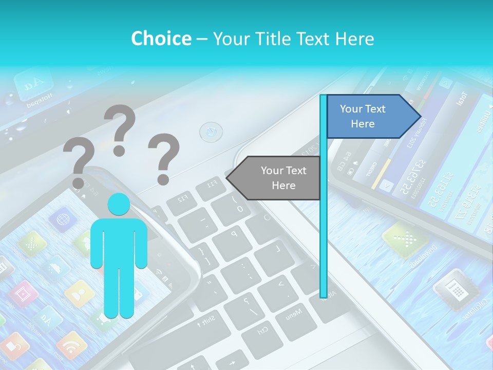 Touchscreen Mobility Www PowerPoint Template