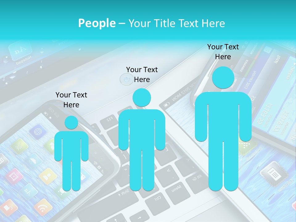 Touchscreen Mobility Www PowerPoint Template