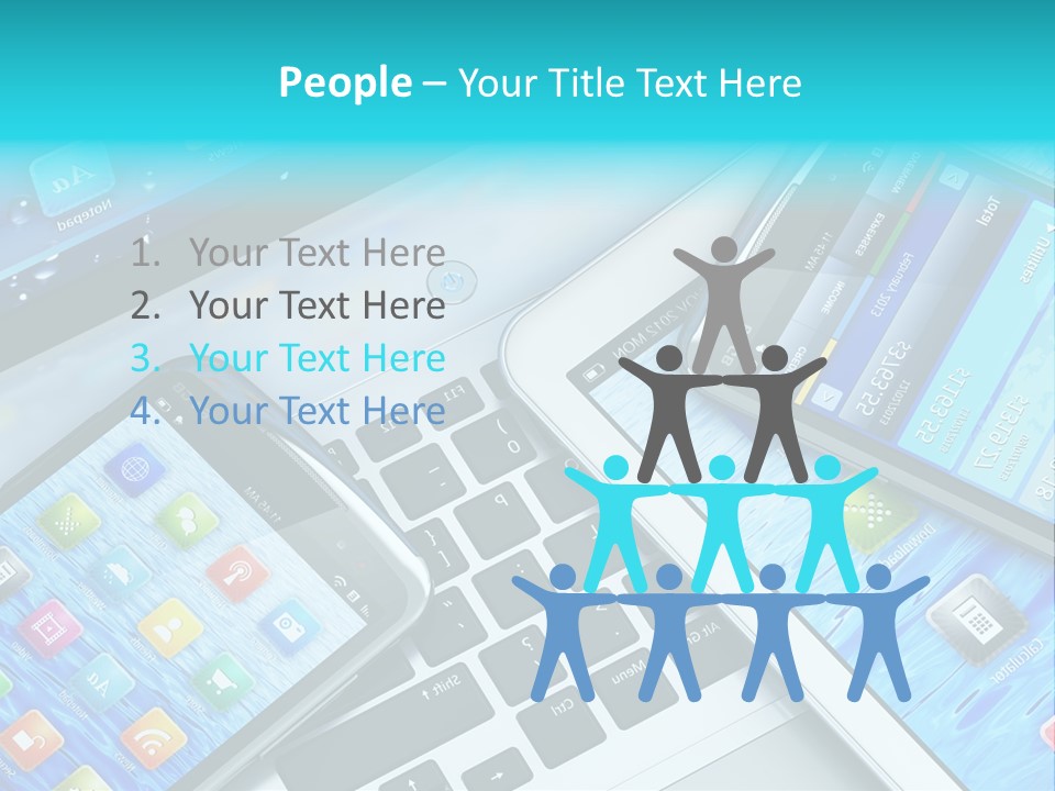Touchscreen Mobility Www PowerPoint Template