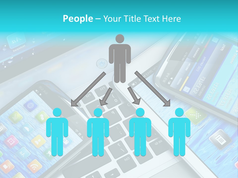 Touchscreen Mobility Www PowerPoint Template