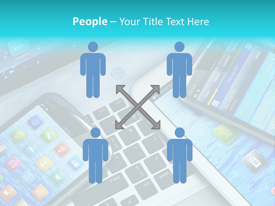 Touchscreen Mobility Www PowerPoint Template