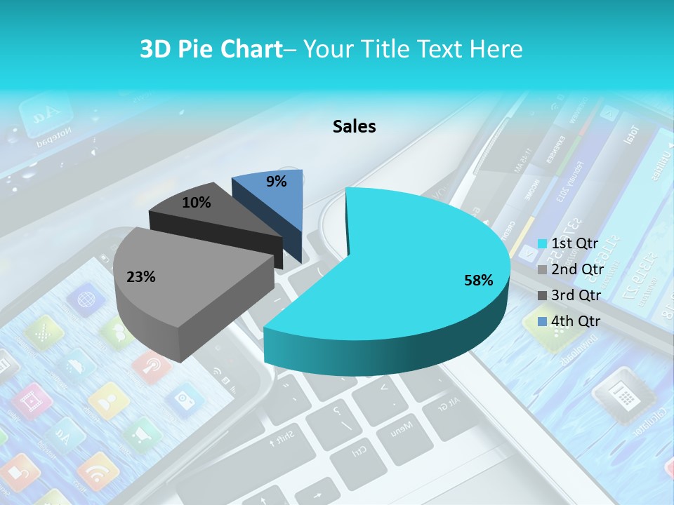 Touchscreen Mobility Www PowerPoint Template