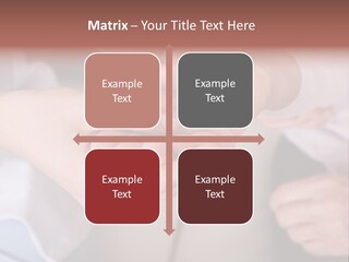 Female Elderly Spring PowerPoint Template