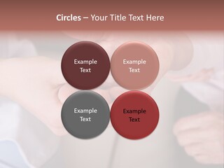 Female Elderly Spring PowerPoint Template