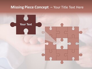 Female Elderly Spring PowerPoint Template