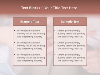 Female Elderly Spring PowerPoint Template