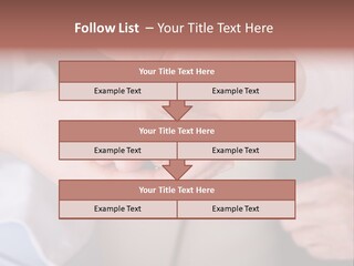 Female Elderly Spring PowerPoint Template