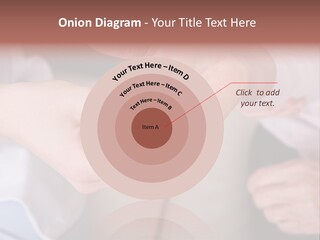 Female Elderly Spring PowerPoint Template