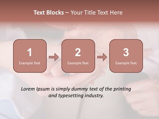 Female Elderly Spring PowerPoint Template