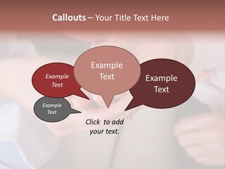 Female Elderly Spring PowerPoint Template