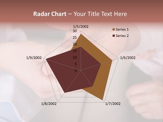 Female Elderly Spring PowerPoint Template