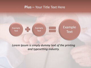 Female Elderly Spring PowerPoint Template