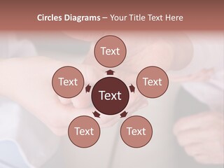 Female Elderly Spring PowerPoint Template