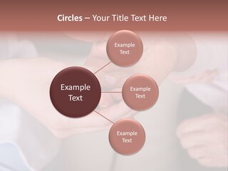 Female Elderly Spring PowerPoint Template