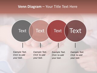 Female Elderly Spring PowerPoint Template