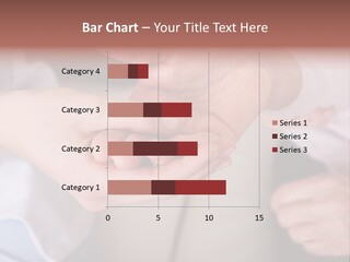 Female Elderly Spring PowerPoint Template