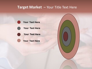 Female Elderly Spring PowerPoint Template