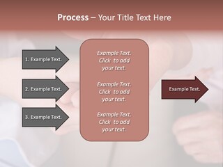 Female Elderly Spring PowerPoint Template