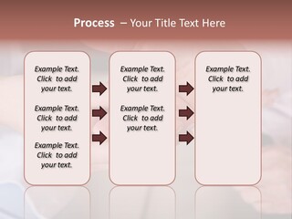 Female Elderly Spring PowerPoint Template