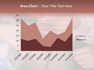 Female Elderly Spring PowerPoint Template