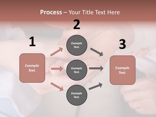 Female Elderly Spring PowerPoint Template