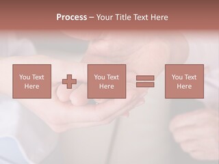 Female Elderly Spring PowerPoint Template