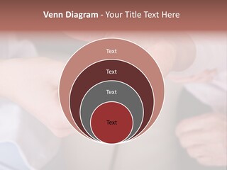 Female Elderly Spring PowerPoint Template