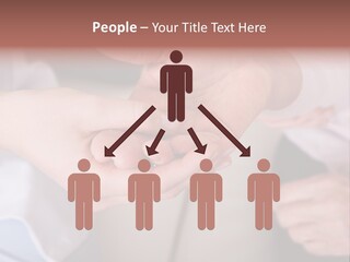 Female Elderly Spring PowerPoint Template