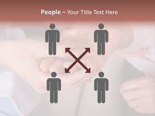 Female Elderly Spring PowerPoint Template