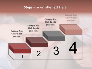 Female Elderly Spring PowerPoint Template