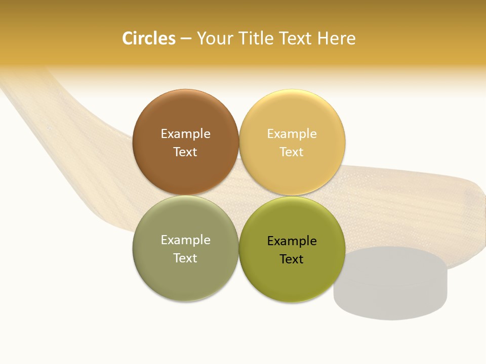 Yellow Fragment Sports PowerPoint Template