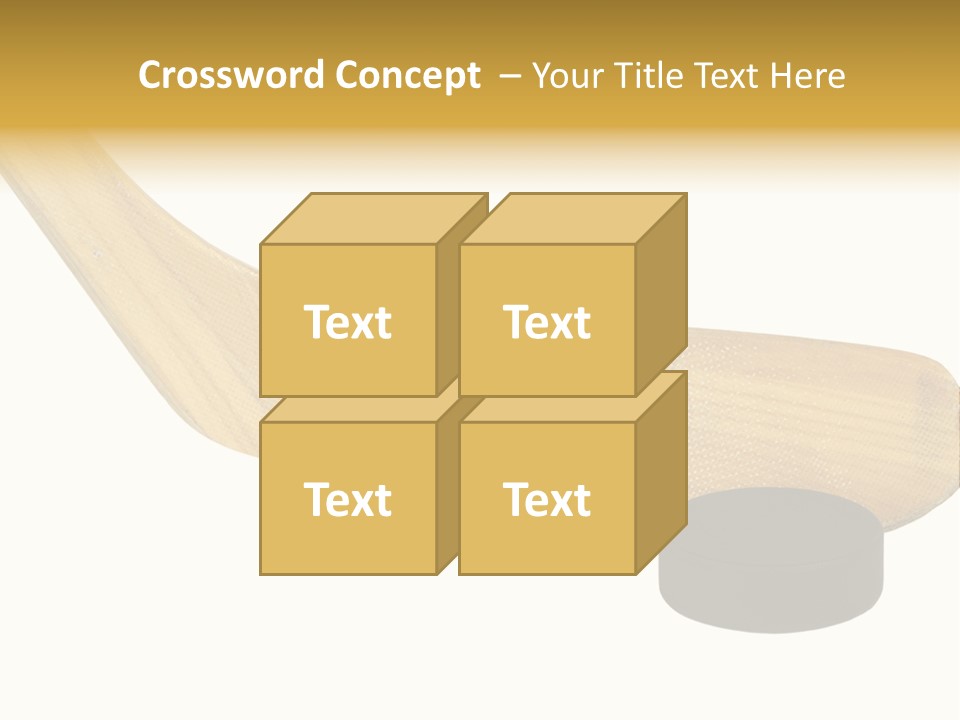 Yellow Fragment Sports PowerPoint Template