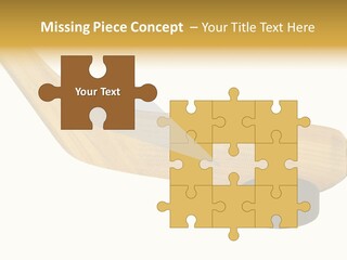 Yellow Fragment Sports PowerPoint Template