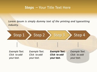 Yellow Fragment Sports PowerPoint Template