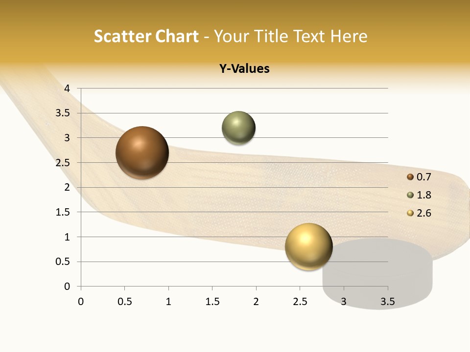 Yellow Fragment Sports PowerPoint Template