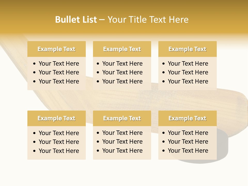 Yellow Fragment Sports PowerPoint Template