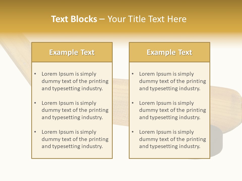 Yellow Fragment Sports PowerPoint Template