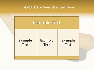 Yellow Fragment Sports PowerPoint Template