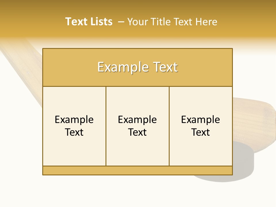 Yellow Fragment Sports PowerPoint Template
