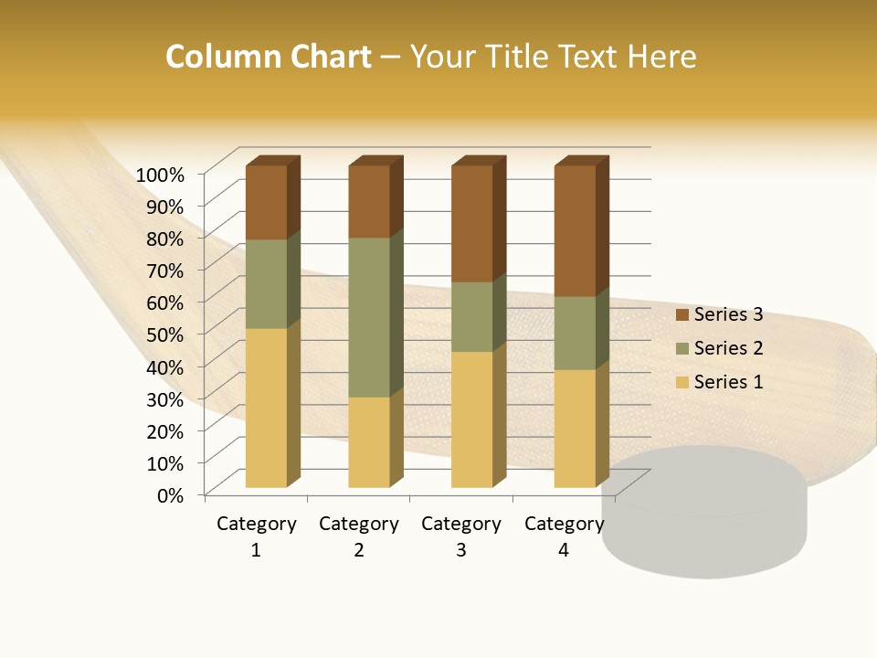 Yellow Fragment Sports PowerPoint Template