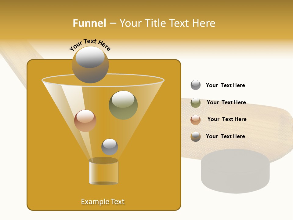 Yellow Fragment Sports PowerPoint Template